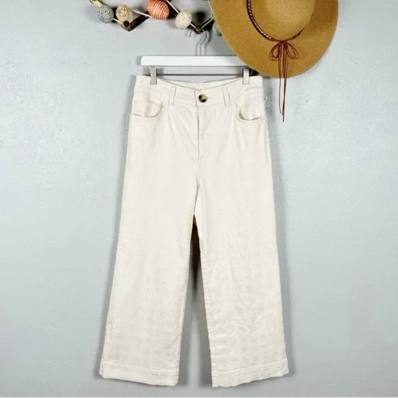 NWT Anthropologie Pilcro The Skipper Wide Leg Pants - Picture 8 of 9